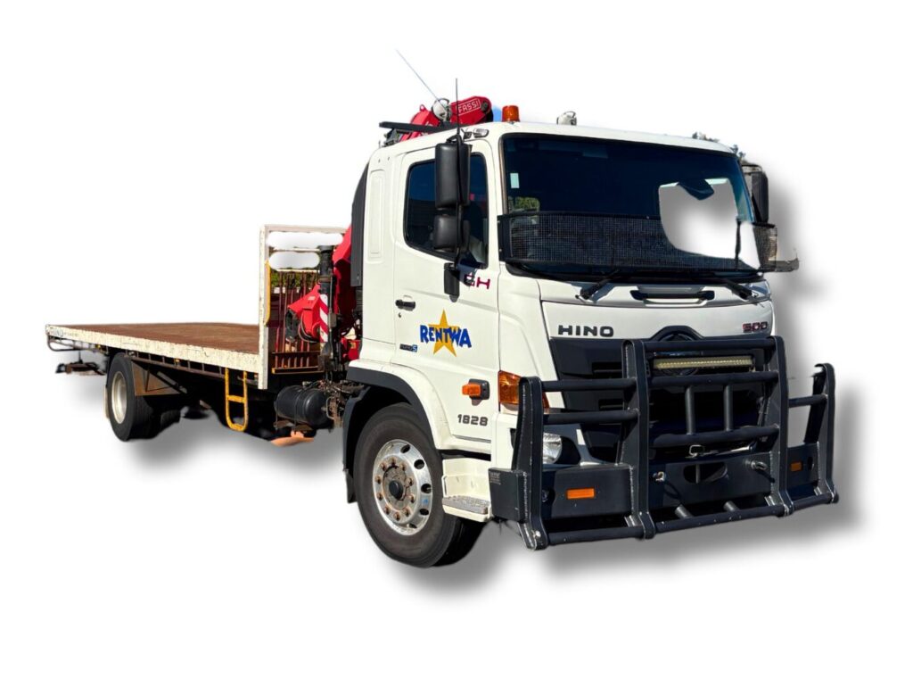 Single Cab Crane (7.3m) – Truck Hire WA